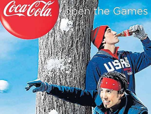 Thế vận hội Coca cola thêm ở Blue