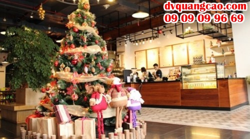 Dịch vụ trang trí Giáng Sinh độc đáo, thu hút khách hàng cho quán cafe